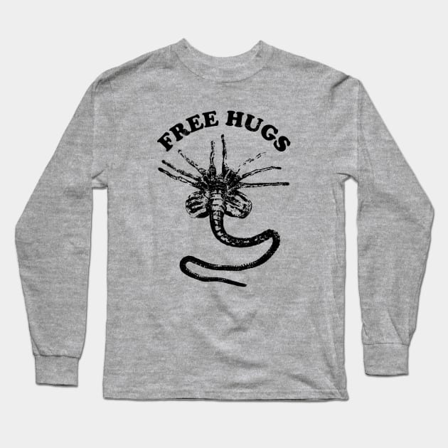 XENOMORPH - FREE HUGS Long Sleeve T-Shirt by ROBZILLA